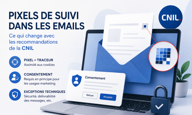 recommandation CNIL pixel de suivi
