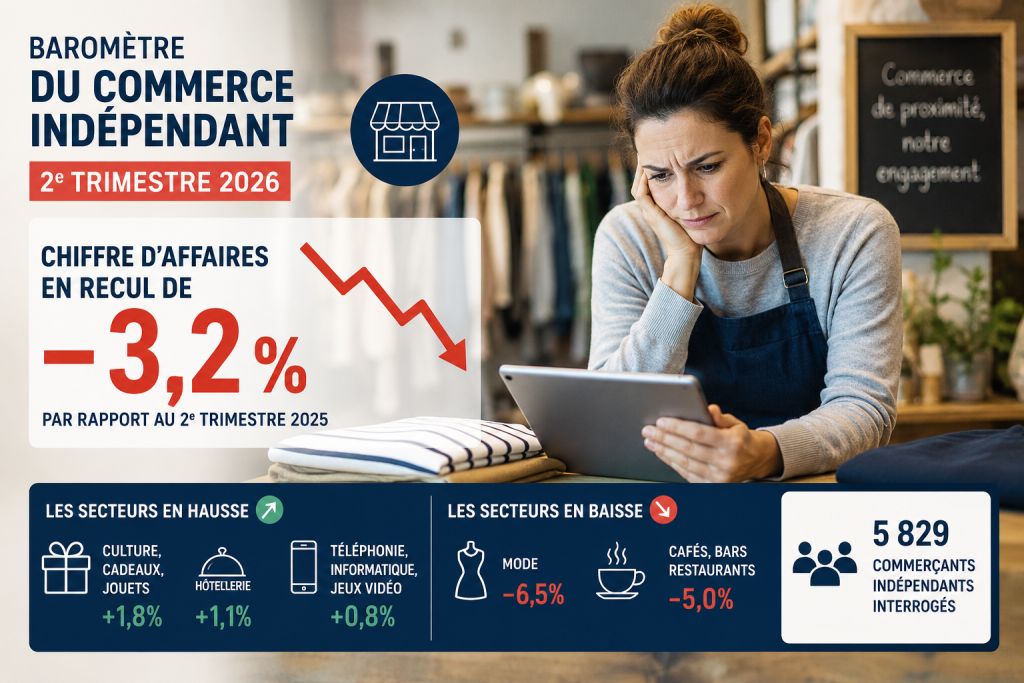 baromètre T2 2026 commerce indépendant